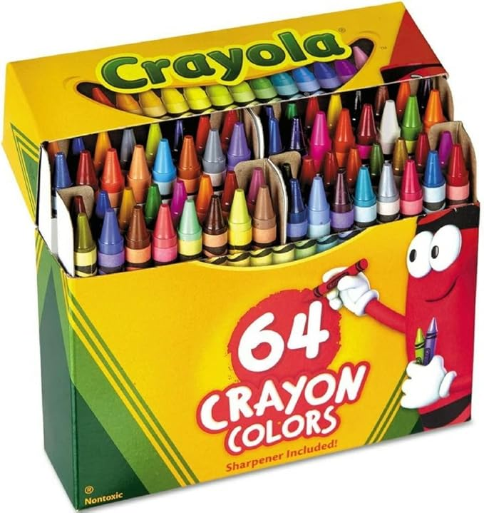 64 Crayola Crayons